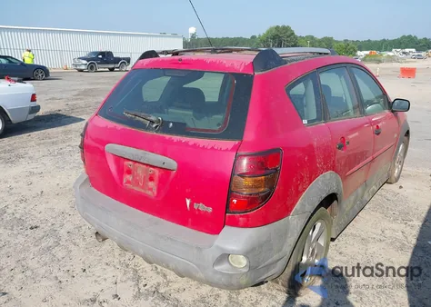 2004 Pontiac Vibe из США, поврежденный, VIN 5Y2SL628X4Z461746